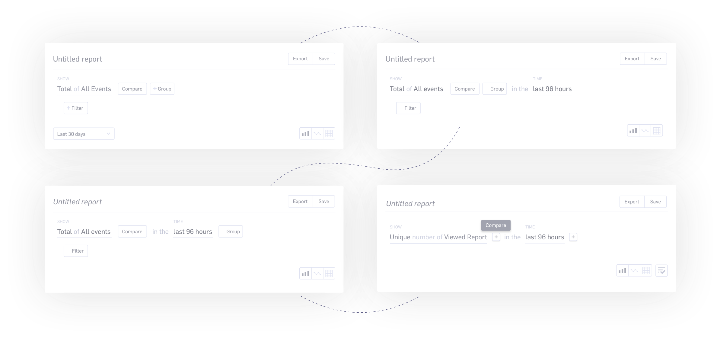 Iterating on the Insights Query Builder.